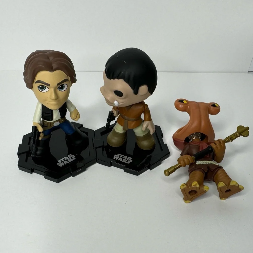 Funko Mini Mystery Star Wars Series Classic Han Solo Snaggletooth and Hammerhead